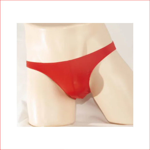 259 Mens Mesh Brief Red Medium