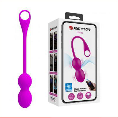 Pretty Love Elvira Kegel Ball + APP Purple