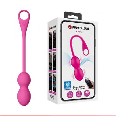 Pretty Love Elvira Kegel Ball + APP Pink
