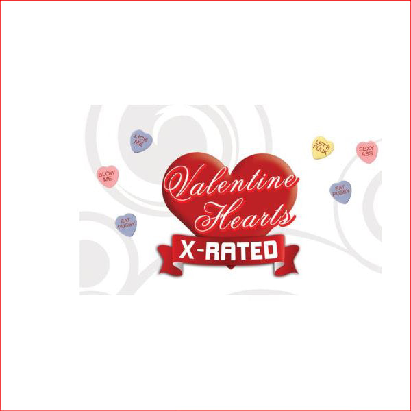 Valentine Hearts X-Rated Candy