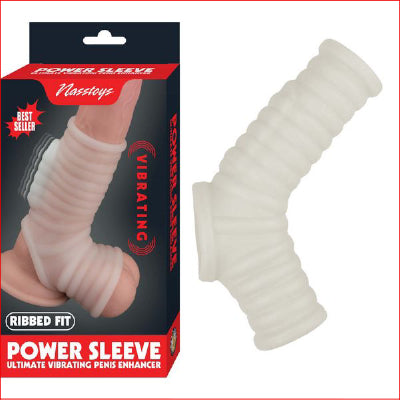 Power Sleeve Ribbed Fit Vibrating