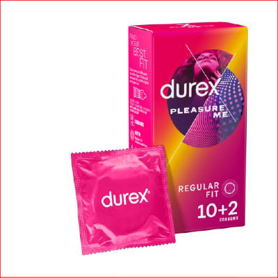 Durex Pleasure Me 10 pk + 2 Free