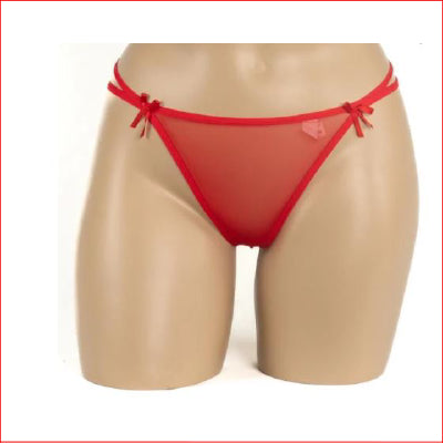 Tassel G-String Red O/S
