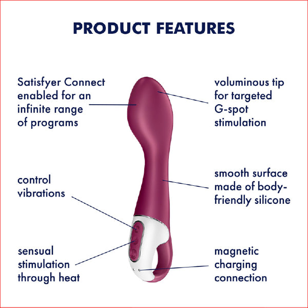 Satisfyer Hot Spot Heated + APP