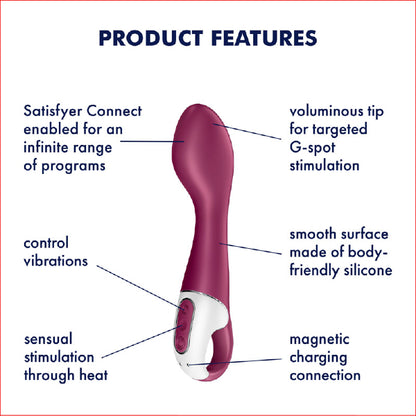 Satisfyer Hot Spot Heated + APP
