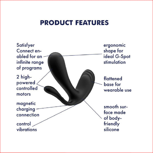 Satisfyer Top Secret + App Compatible
