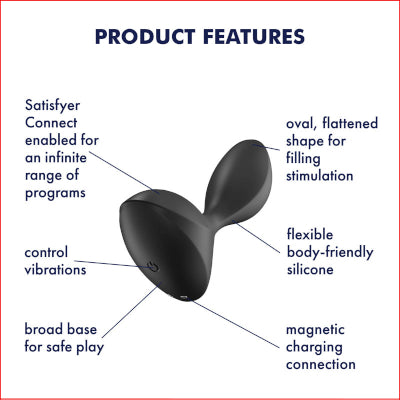 Satisfyer Sweet Seal APP Control Black