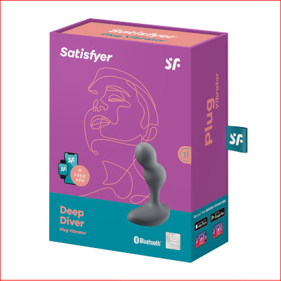 Satisfyer Deep Diver APP Control Black