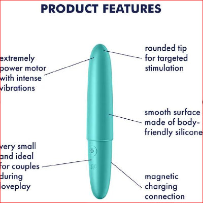 Satisfyer Ultra Bullet 6 Turquoise