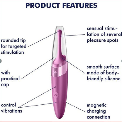 Satisfyer Twirling Delight Berry Red