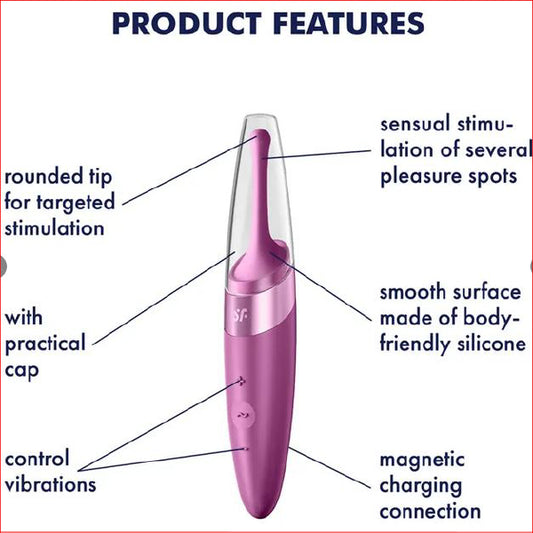 Satisfyer Twirling Delight Berry Red