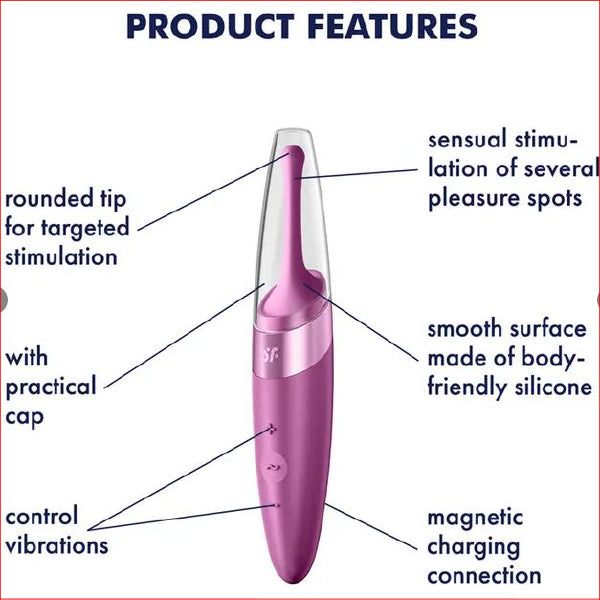 Satisfyer Twirling Delight Berry Red