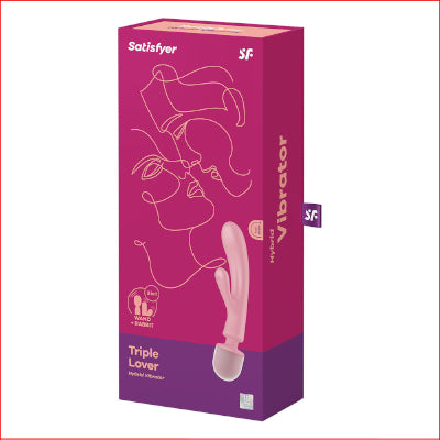 Satisfyer Triple Lover Pink