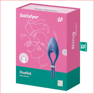 Satisfyer Duelist Lasso Ring Blue