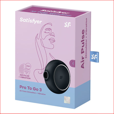Satisfyer Pro To Go 3 Black