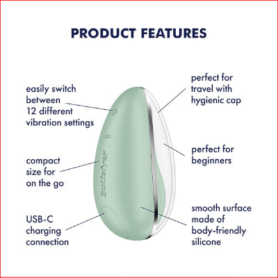 Satisfyer Drop To Go - Mint