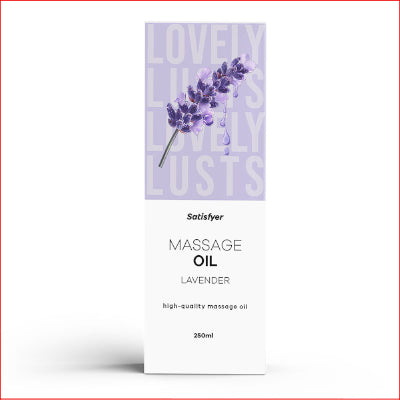 Satisfyer Massage Oil 250 ml Lavender