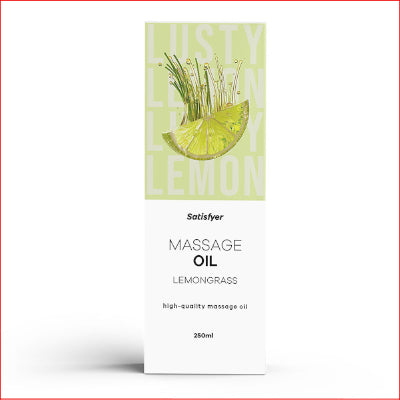 Satisfyer Massage Oil 250 ml Lemongrass