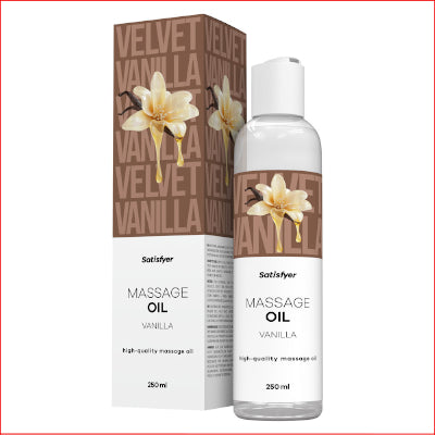 Satisfyer Massage Oil 250 ml Vanilla