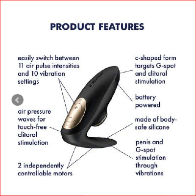 Satisfyer Pro 4 Couples - Battery Series