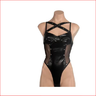 Krystal Mesh Side Teddy S/M