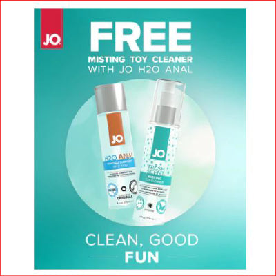JO Anal H20 + Misting Toy cleaner