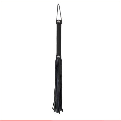 Whip Black Satin Flogger