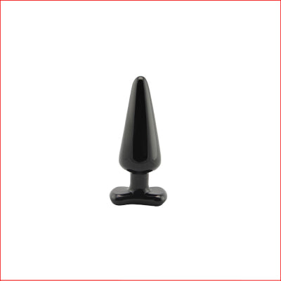 Blown Spade Plug Large Black