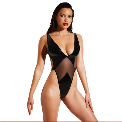 Fetish Collection High Cut Vinyl Teddie