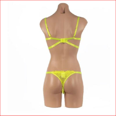 Fluro Colours 2pc Set Fluro Yellow S/M