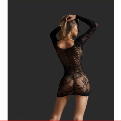 CindyLove Opaque Long Sleeve Dress