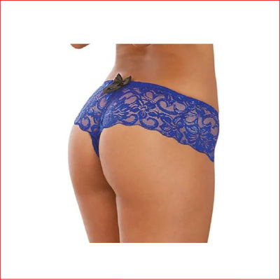 Open Crotch Boy Short Sapphire Medium