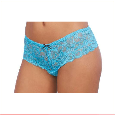 Open Crotch Boy Short Turquoise Large