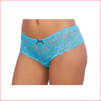 Open Crotch Boy Short Turquoise Medium