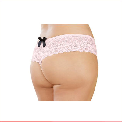 Open Crotch Boy Short Vintage Pink 1X/2X