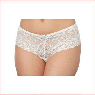 Open Crotch Boy Short White Small