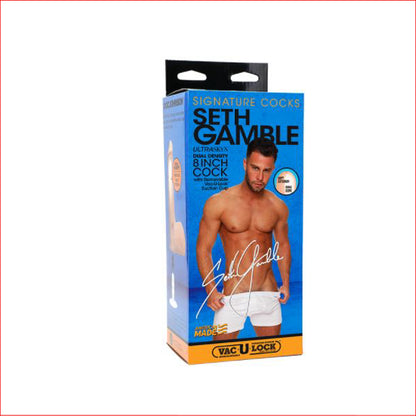 Seth Gamble 8" with Vac-U-Lock Suction C