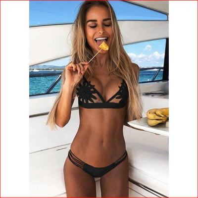 Bathers Hollow Lace Black Medium SL41862