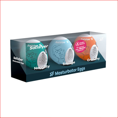 Satisfyer Naughty, Savage & Crunchy Eggs