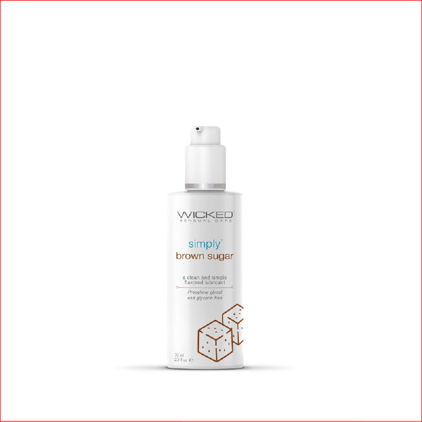 Wicked Simply Aqua Brown Sugar 70ml