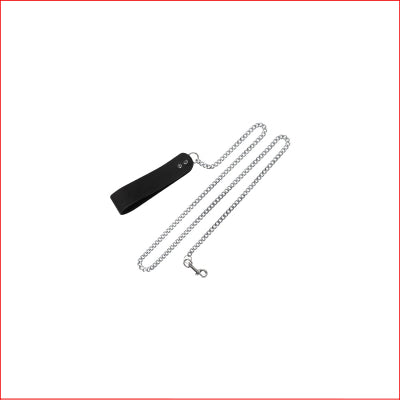Chain Leash w Plain Handle