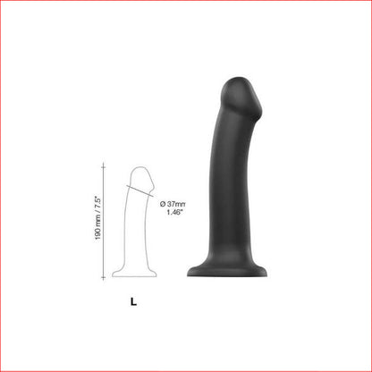 Strap On Me Dual Density Blk Large