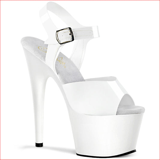 Pleaser Adore 708N White 11