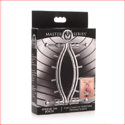 Master SeriesSpread Em Poker Labia Clamp