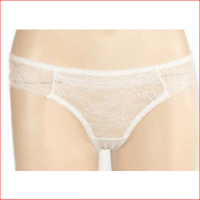 2000u Alison Lace Brief Queen White