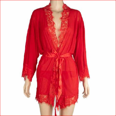 2000b Alison Lace Brunch Coat Red OS