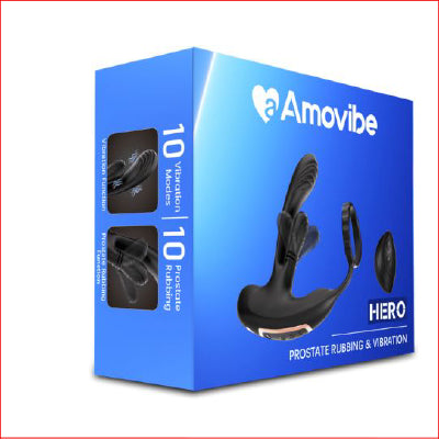 AmoVibe Hero - Prostate Rubbing & Vibrating
