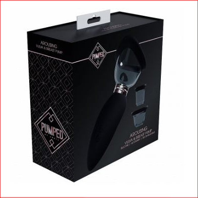 Pumped Arousing Vulva & Breast Pump Blac