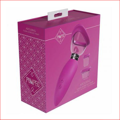 Pumped Arousing Vulva & Breast Pump Pink