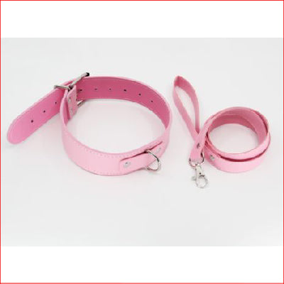 Collar & Lead Set Pink